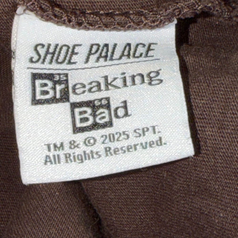 Shoe Palace Breaking Bad T-Shirt Mens XL Brown Excellent Heisenberg RV Graphic - Picture 6 of 10